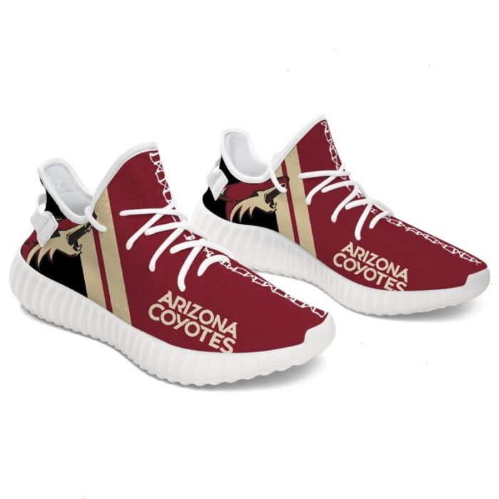 Arizona Coyotes Sneakers Big Logo Yeezy Shoes