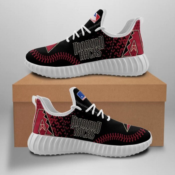 Arizona Diamondbacks Unisex Sneakers New Sneakers Custom Shoes Baseball Yeezy Boost