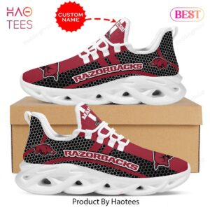 Arkansas Razorbacks NCAA Custom Name Max Soul Shoes