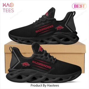 Arkansas Razorbacks NCAA Max Soul Shoes