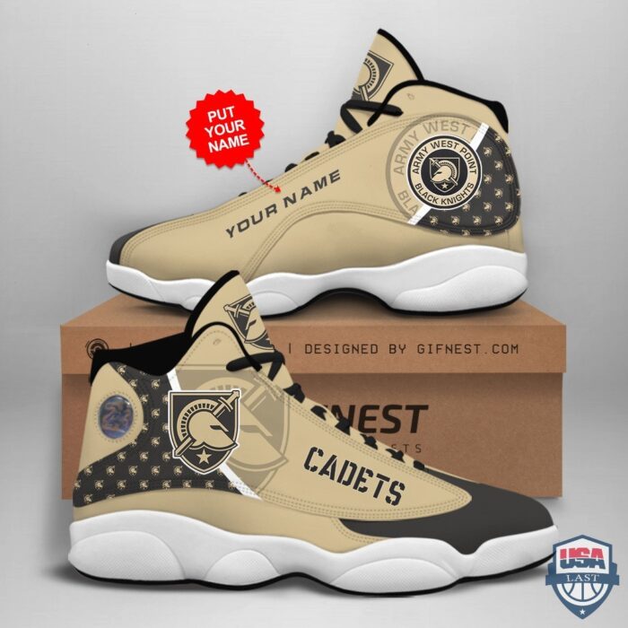 Army Black Knights Air Jordan 13 Custom Name Personalized Shoes