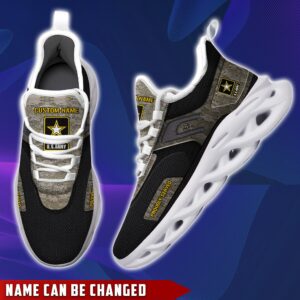 Army Personalized Veteran Premium Max Soul Shoes