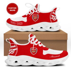 Arsenal FC Custom Name Max Soul Shoes