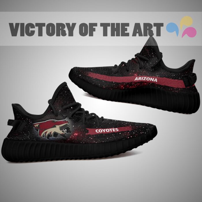 Art Scratch Mystery Arizona Coyotes Shoes Yeezy