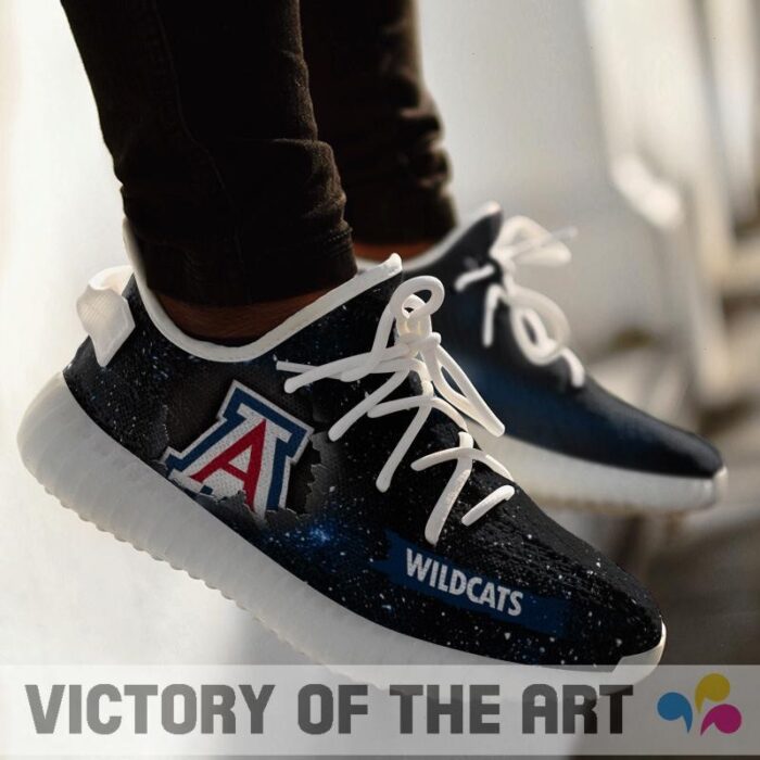 Art Scratch Mystery Arizona Wildcats Yeezy Shoes