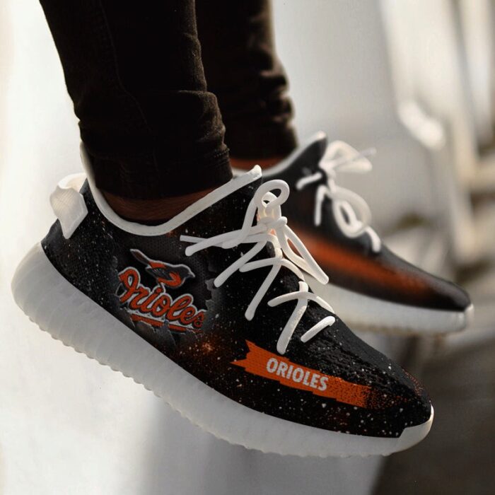 Art Scratch Mystery Baltimore Orioles Yeezy Shoes