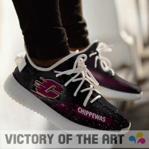 Art Scratch Mystery Central Michigan Chippewas Shoes Yeezy