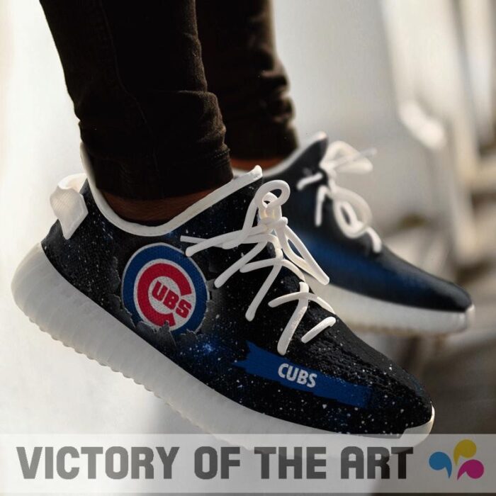 Art Scratch Mystery Chicago Cubs Shoes Yeezy