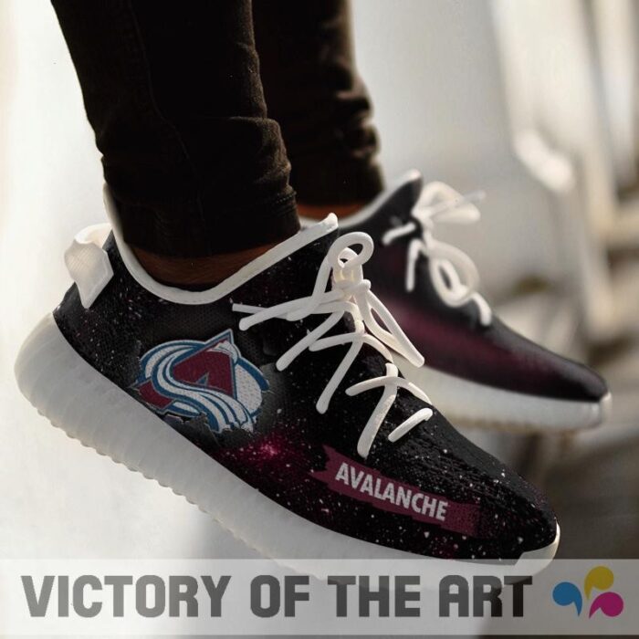 Art Scratch Mystery Colorado Avalanche Shoes Yeezy