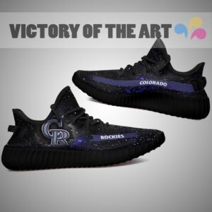 Art Scratch Mystery Colorado Rockies Yeezy Shoes