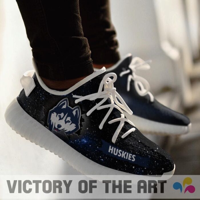 Art Scratch Mystery Connecticut Huskies Yeezy Shoes