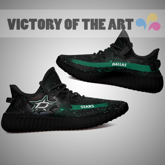 Art Scratch Mystery Dallas Stars Shoes Yeezy