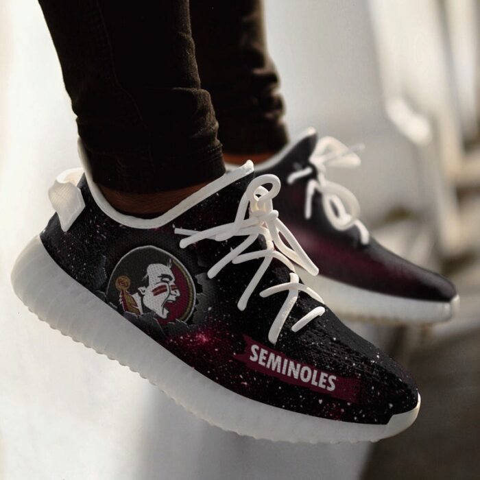 Art Scratch Mystery Florida State Seminoles Yeezy Shoes