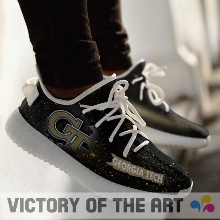 Art Scratch Mystery Georgia Tech Yellow Jackets Shoes Yeezy