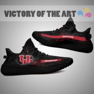 Art Scratch Mystery Houston Cougars Shoes Yeezy