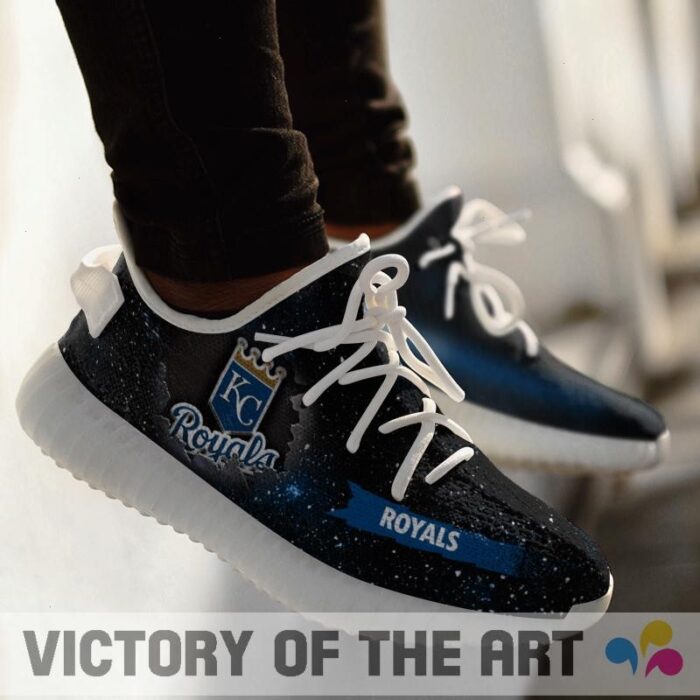 Art Scratch Mystery Kansas City Royals Shoes Yeezy