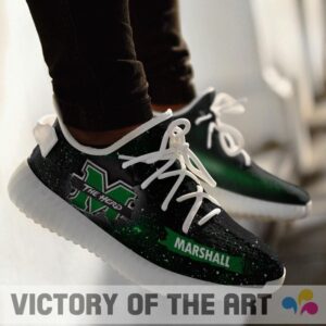 Art Scratch Mystery Marshall Thundering Herd Shoes Yeezy