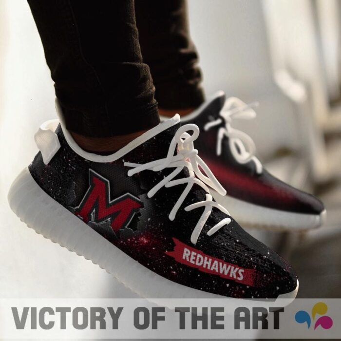 Art Scratch Mystery Miami Redhawks Shoes Yeezy