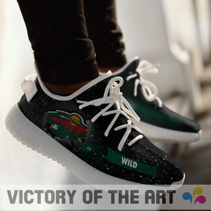 Art Scratch Mystery Minnesota Wild Shoes Yeezy