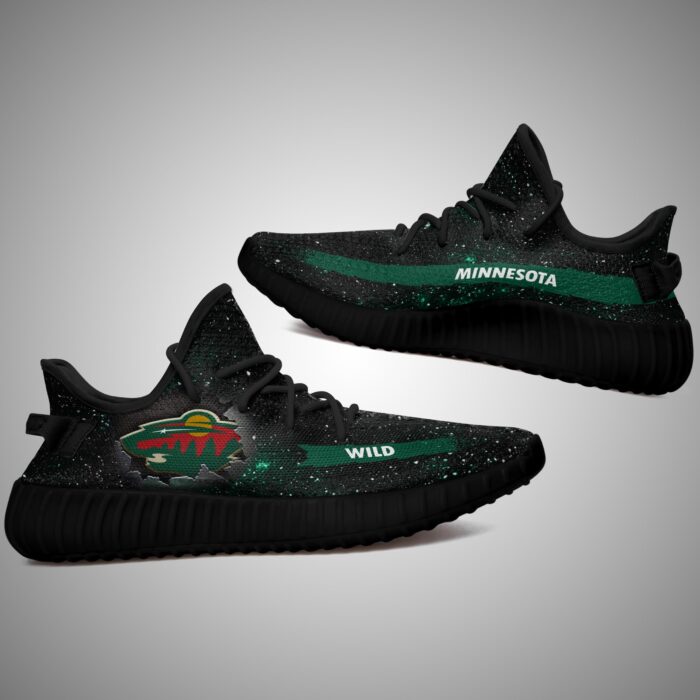 Art Scratch Mystery Minnesota Wild Yeezy Shoes