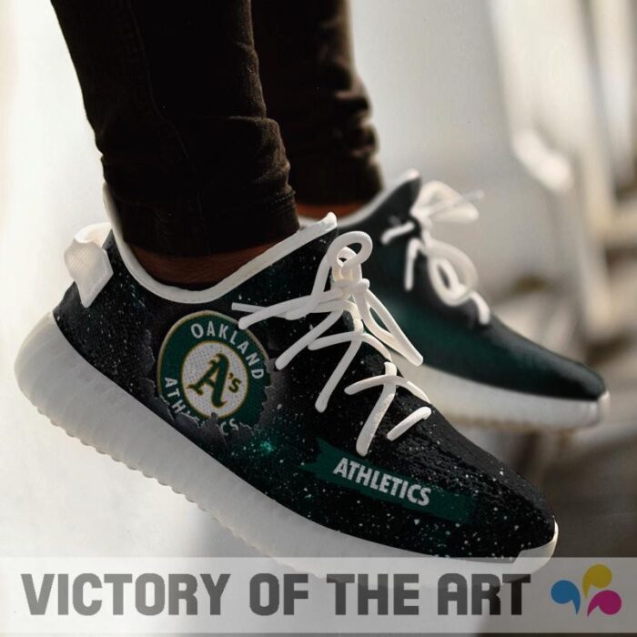 Art Scratch Mystery Oakland Athletics Shoes Yeezy