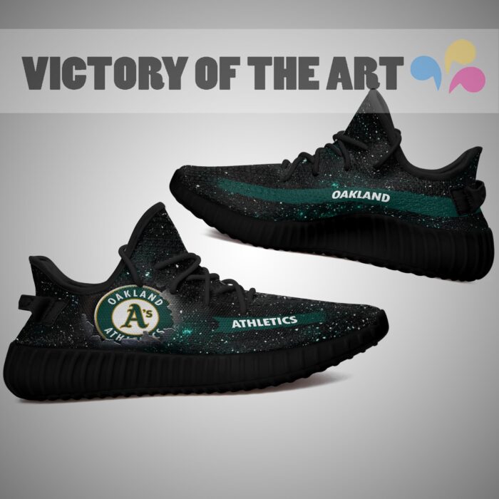 Art Scratch Mystery Oakland Athletics Yeezy Shoes