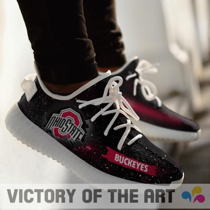 Art Scratch Mystery Ohio State Buckeyes Shoes Yeezy