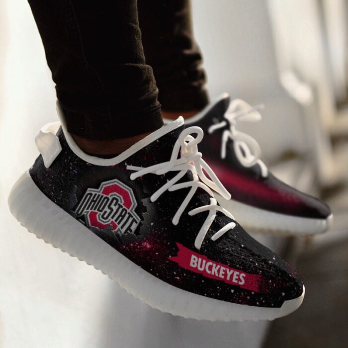 Art Scratch Mystery Ohio State Buckeyes Yeezy Shoes