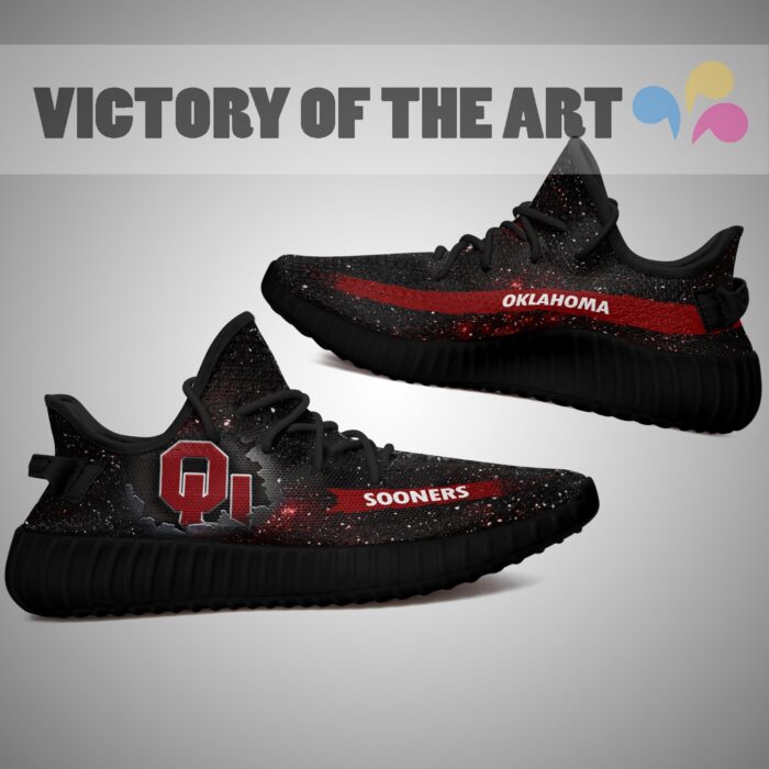 Art Scratch Mystery Oklahoma Sooners Shoes Yeezy