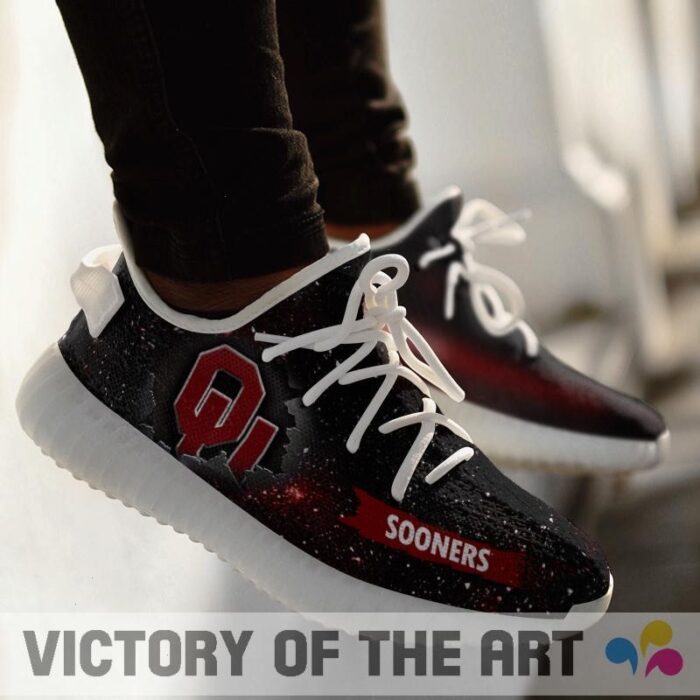 Art Scratch Mystery Oklahoma Sooners Shoes Yeezy