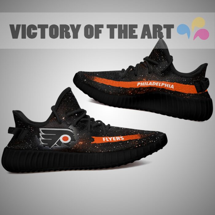 Art Scratch Mystery Philadelphia Flyers Shoes Yeezy