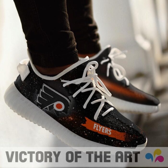 Art Scratch Mystery Philadelphia Flyers Shoes Yeezy