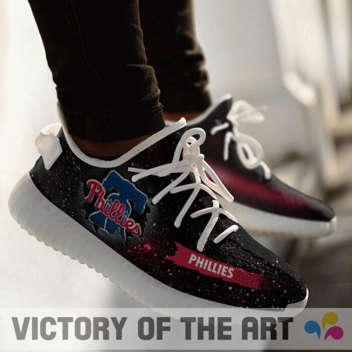 Art Scratch Mystery Philadelphia Phillies Shoes Yeezy