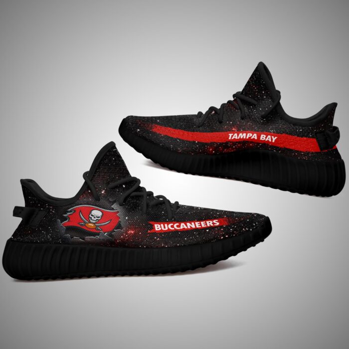 Art Scratch Mystery Tampa Bay Buccaneers Yeezy Shoes