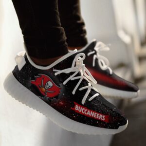 Art Scratch Mystery Tampa Bay Buccaneers Yeezy Shoes