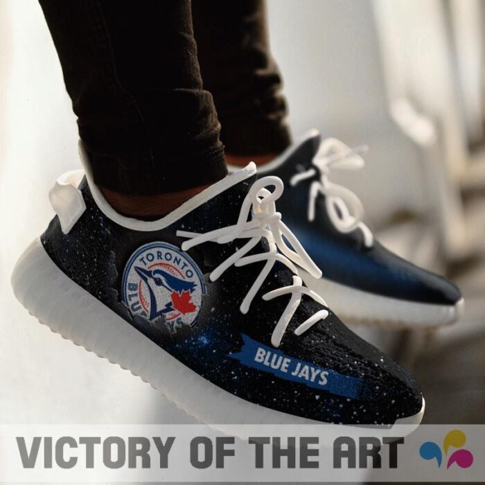 Art Scratch Mystery Toronto Blue Jays Shoes Yeezy