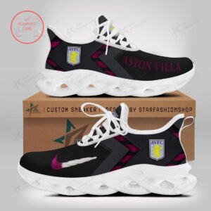 Aston Villa FC Black Red Max Soul Shoes