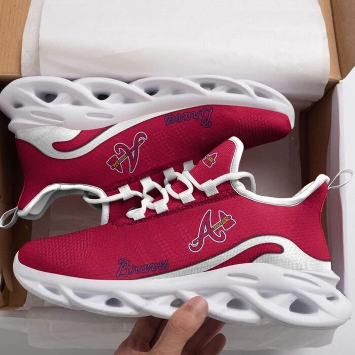 Atlanta Braves Max Soul Shoes Fan Gift