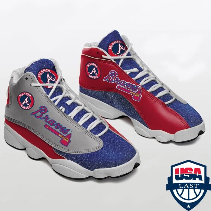 Atlanta Braves Mlb Ver 1 Air Jordan 13 Sneaker