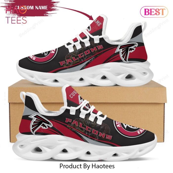 Atlanta Falcons Custom Name NFL Max Soul Shoes