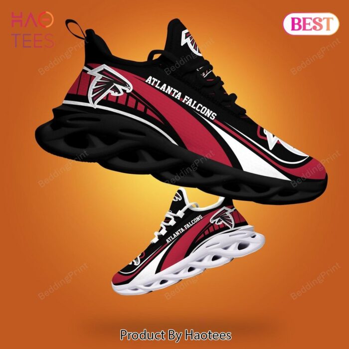 Atlanta Falcons NFL Black Red White Max Soul Shoes