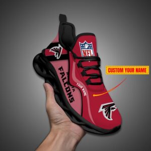 Atlanta Falcons NFL Customized Unique Max Soul Shoes