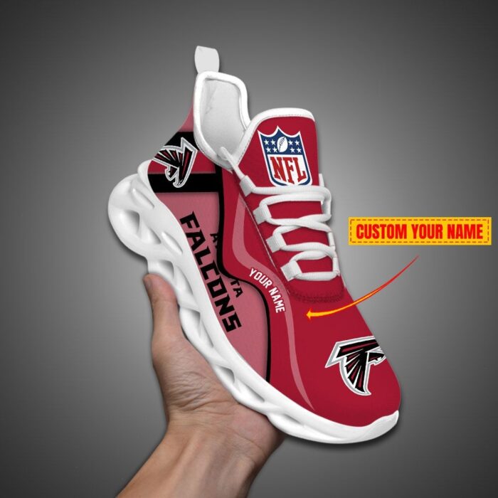 Atlanta Falcons NFL Customized Unique Max Soul Shoes