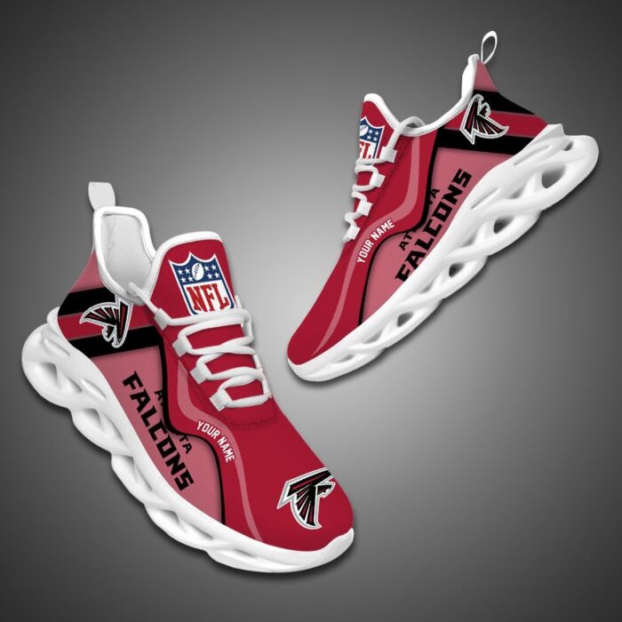 Atlanta Falcons NFL Customized Unique Max Soul Shoes