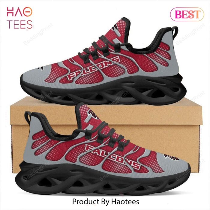 Atlanta Falcons NFL Red Mix Grey Max Soul Shoes