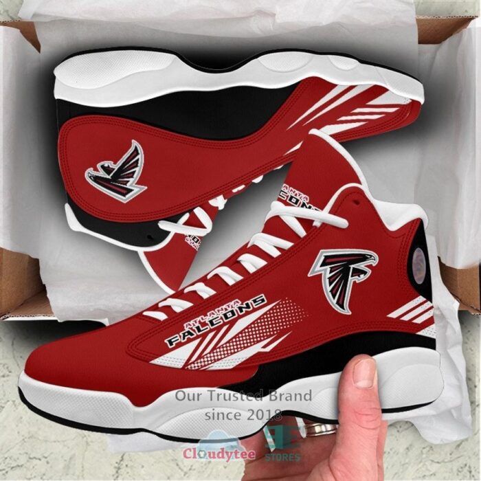 Atlanta Falcons Nfl Air Jordan 13 Sneaker Shoes