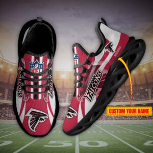 Atlanta Falcons Personalized Max Soul Shoes