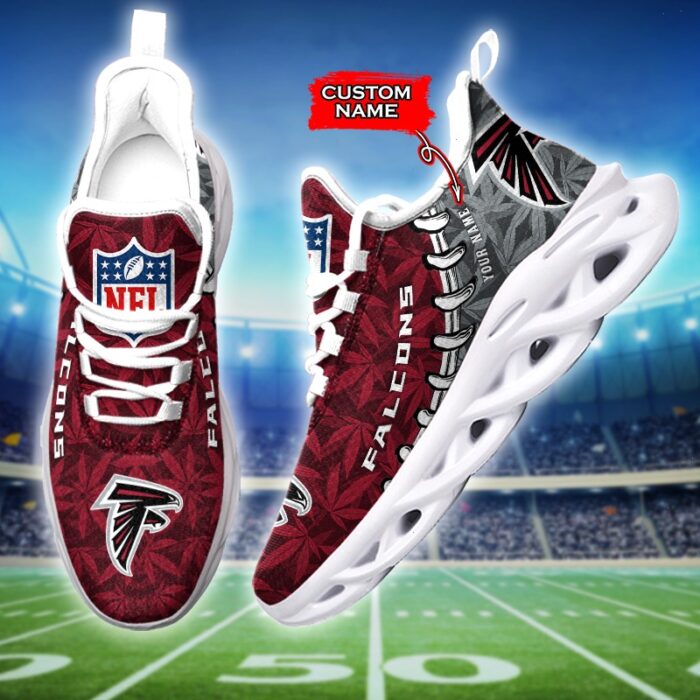 Atlanta Falcons Personalized Max Soul Shoes for Fan