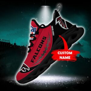 Atlanta Falcons Personalized NFL Max Soul Shoes