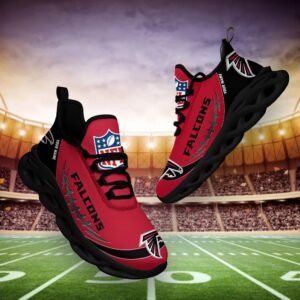 Atlanta Falcons Personalized NFL Max Soul Shoes